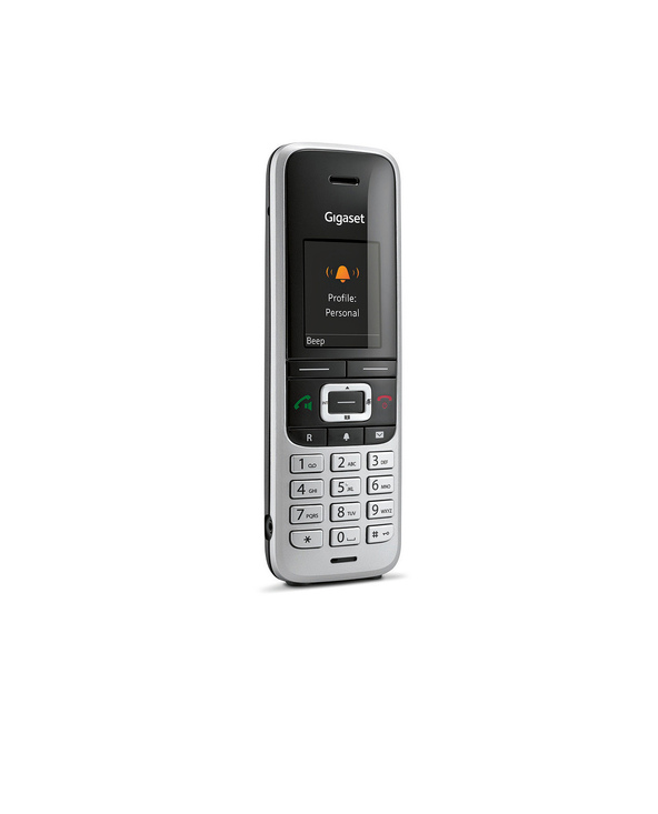 Gigaset Premium 100 Téléphone DECT Identification de l'appelant Noir, Argent