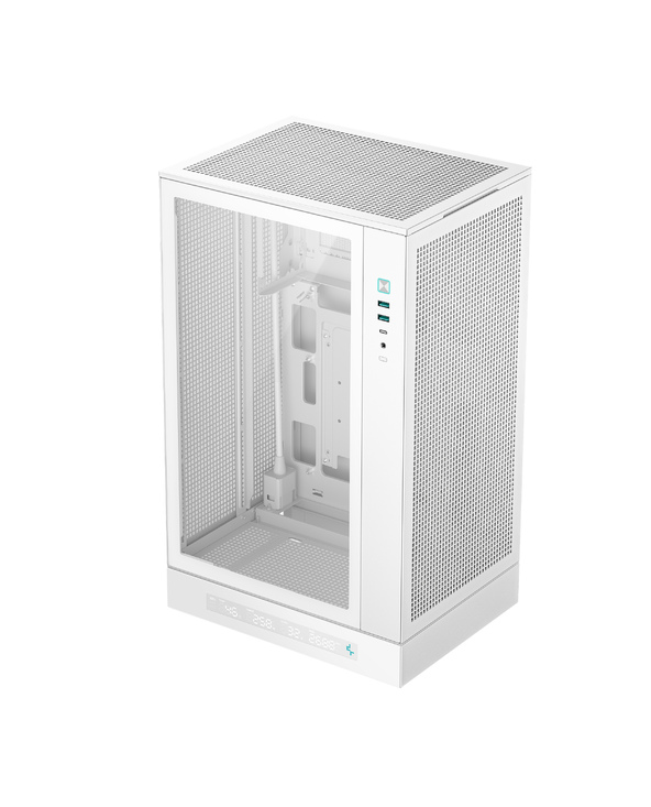 DeepCool CH270 Digital WH Mini Tower Blanc