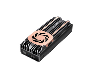 GRAUGEAR G-M2U4-40G-F Boîtier de disques de stockage Enceinte ssd Noir M.2