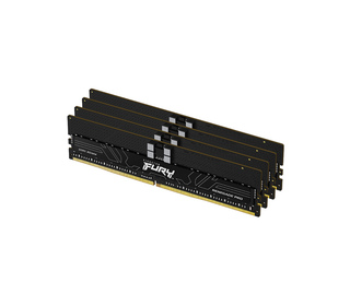Kingston Technology FURY 128 Go 5600 MT/s DDR5 ECC Reg CL36 DIMM (kit de 4) Renegade Pro XMP