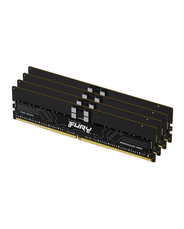 Kingston Technology FURY 128 Go 5600 MT/s DDR5 ECC Reg CL36 DIMM (kit de 4) Renegade Pro XMP