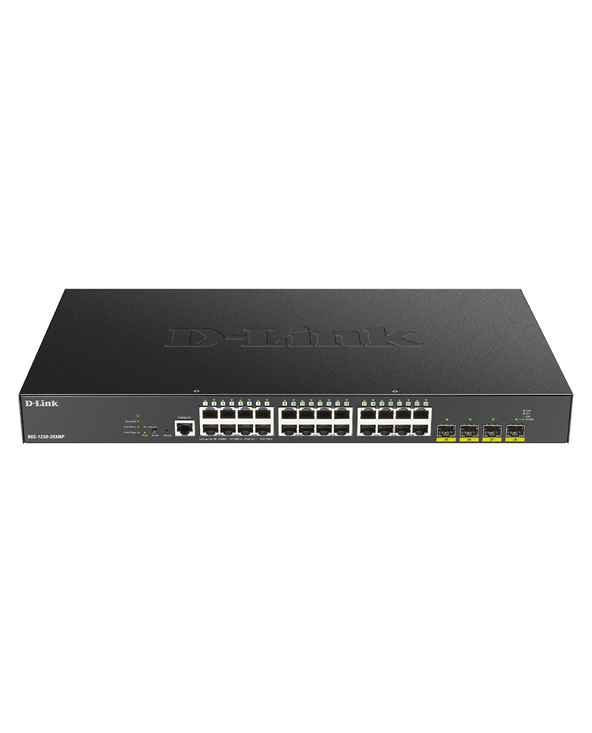 D-Link DGS-1250-28XMP Géré L3 Gigabit Ethernet (10/100/1000) Connexion Ethernet, supportant l'alimentation via ce port (PoE) Noi