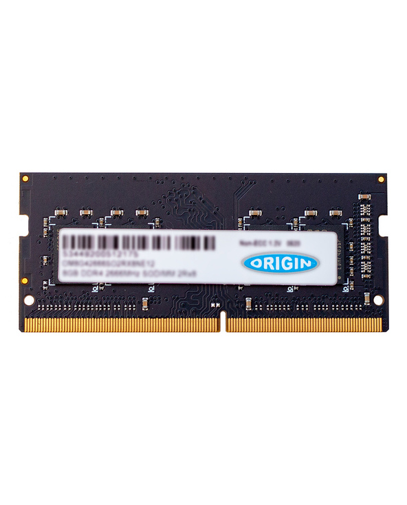 Origin Storage 8GB DDR4 2666MHz SODIMM 2Rx8 Non-ECC 1.2V module de mémoire 8 Go 1 x 8 Go