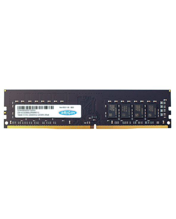 Origin Storage 8GB DDR4 2666MHz UDIMM 1Rx8 Non-ECC 1.2V module de mémoire 8 Go 1 x 8 Go