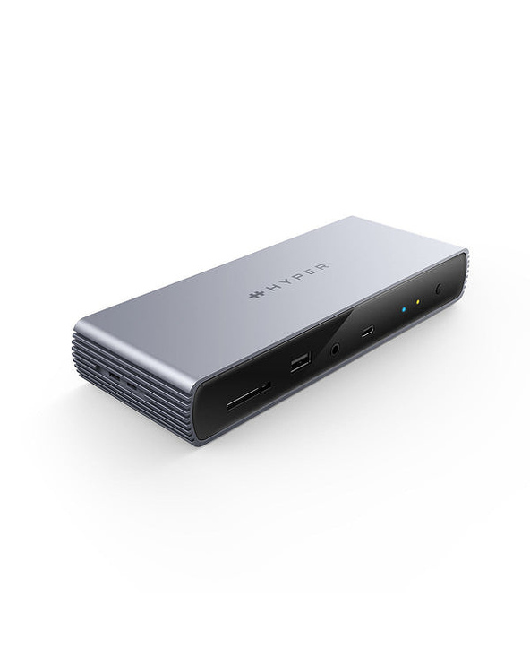 Targus HDTB4D-EUZ station d'accueil Thunderbolt 4 Gris