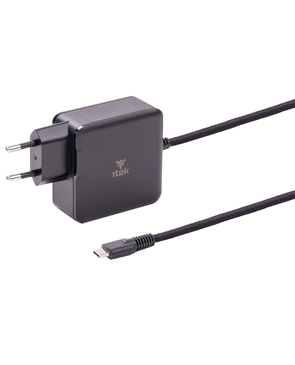 itek ITNBACWB065 chargeur d'appareils mobiles Ordinateur portable Noir Secteur Charge rapide Intérieure