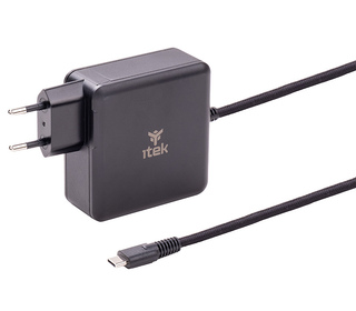 itek ITNBACWB100 chargeur d'appareils mobiles Ordinateur portable Noir Secteur Charge rapide Intérieure