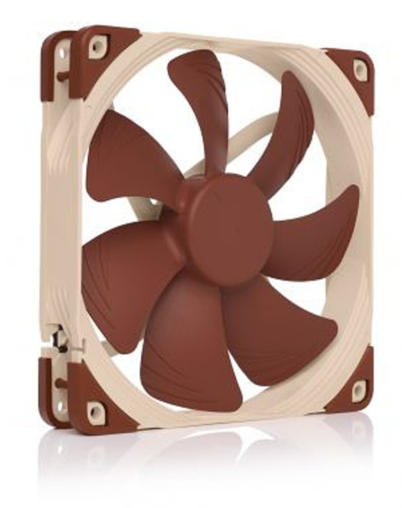 Noctua NOC-NF-A14-ULN Boitier PC Ventilateur 14 cm Beige, Marron 1 pièce(s)