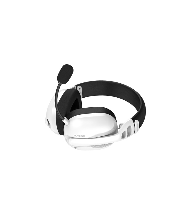HATOR Hyperpunk 3 Wireless Casque Avec fil &sans fil Arceau Jouer USB Type-C / USB Type-A Bluetooth Blanc
