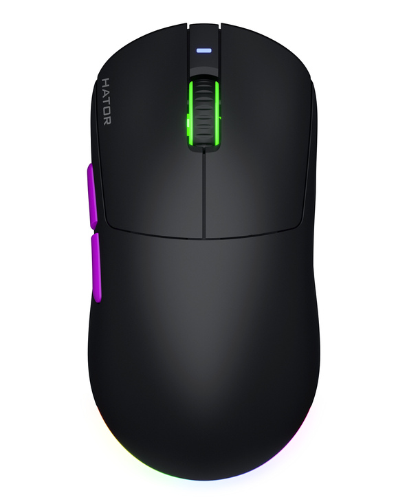 HATOR Quasar 3 Ultra 8K Wireless souris Jouer Ambidextre RF Wireless + Bluetooth + USB Type-A Optique 30000 DPI