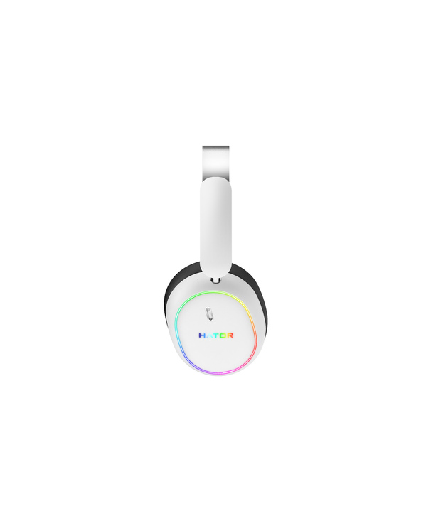 HATOR Phoenix 2 Wireless Casque Avec fil &sans fil Arceau Jouer USB Type-C / USB Type-A Bluetooth Blanc