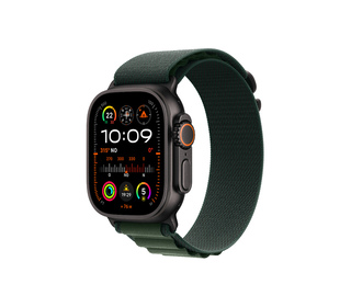 Apple Watch Ultra 2 OLED 49 mm Numérique 410 x 502 pixels Écran tactile 4G Noir GPS (satellite)