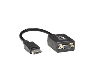 Tripp Lite P134-06N-VGA câble vidéo et adaptateur 0,15 m DisplayPort VGA (D-Sub) Noir