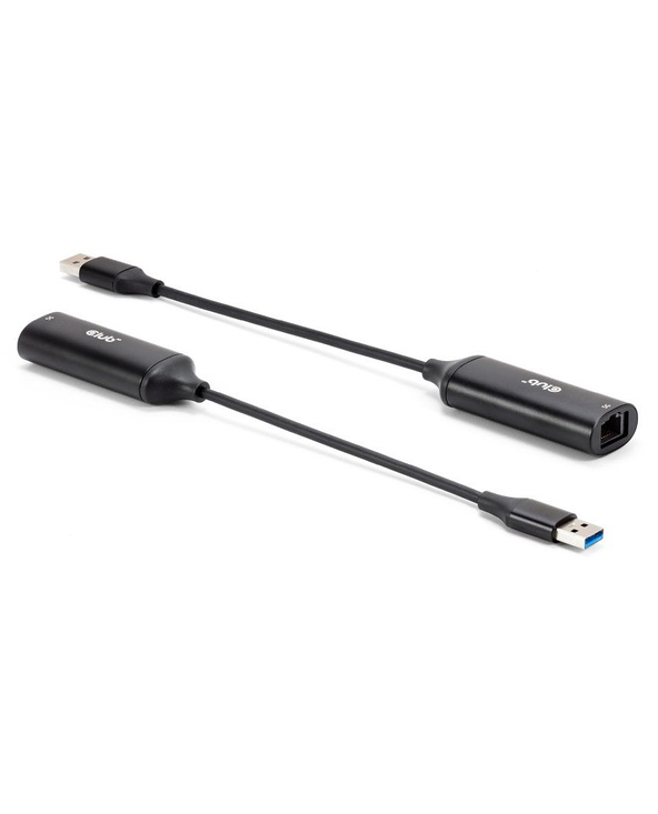 CLUB3D CAC-1421 changeur de genre de câble USB Type-A RJ45 Noir