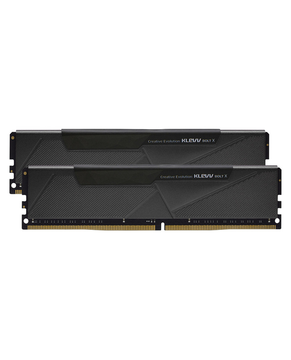 Klevv 32GB (2X16GB) BOLT X GAMING RAM MODULE DDR4 3200MHZ PC4-25600 UNBUFFERED NON-ECC 1.35V 2GX8 CL16 module de mémoire 32 Go 2