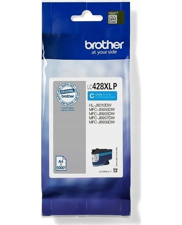 Brother LC-428XLCP cartouche d'encre 1 pièce(s) Original Cyan
