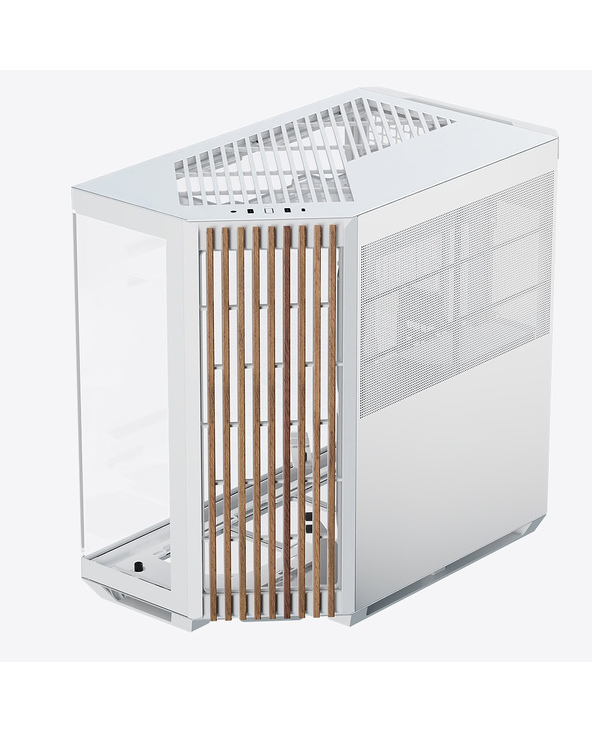 APNX V1-W-WT-v1 Midi Tower Blanc, Bois