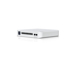 Ubiquiti Pro 8 PoE Géré L3 Gigabit Ethernet (10/100/1000) Connexion Ethernet, supportant l'alimentation via ce port (PoE) Blanc