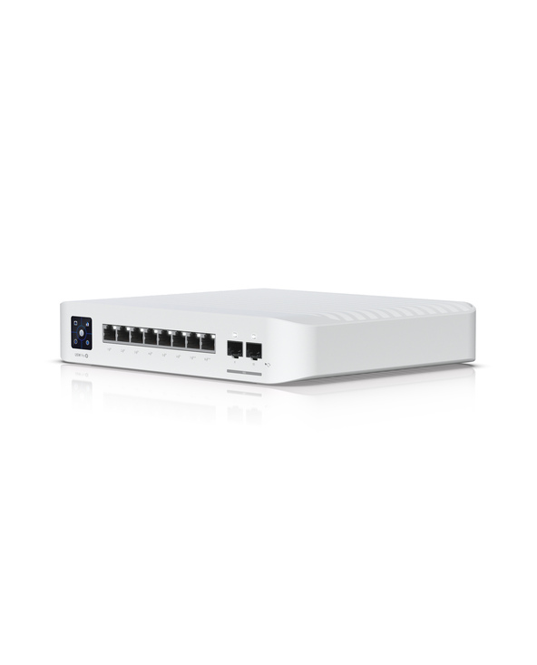 Ubiquiti Pro 8 PoE Géré L3 Gigabit Ethernet (10/100/1000) Connexion Ethernet, supportant l'alimentation via ce port (PoE) Blanc