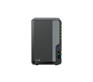 Synology DiskStation DS224+ serveur de stockage NAS Bureau Intel Celeron J4125 2 Go DDR4 0 To Noir