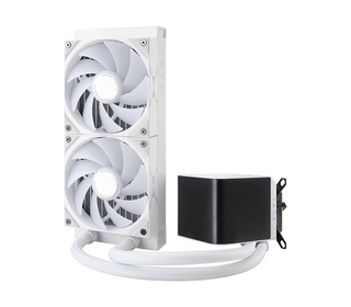 TRYX PANORAMA ARGB 240 Processeur Kit de refroidissement du liquide 12 cm Blanc 1 pièce(s)