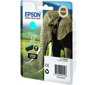 Epson Elephant Cartouche "Eléphant" - Encre Claria Photo HD C