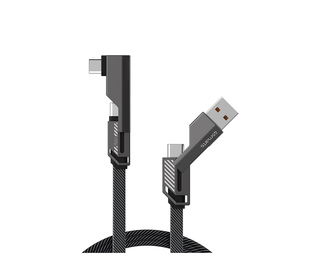 4smarts 541457 câble USB 1,5 m USB A USB C Graphite