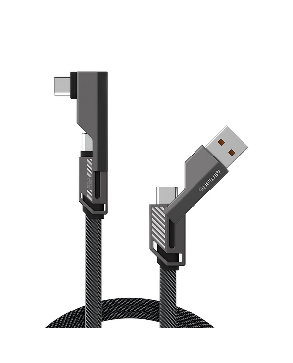 4smarts 541457 câble USB 1,5 m USB A USB C Graphite