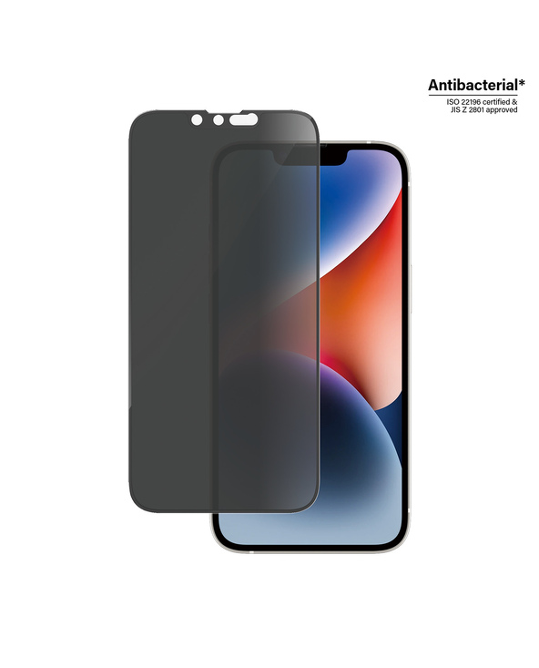 PanzerGlass  Privacy Screen Protector iPhone 14 | 13 | 13 Pro | Ultra-Wide Fit w. EasyAligner Protection d'écran transparent App