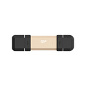 Silicon Power DS72 lecteur USB flash 500 Go USB Type-A / USB Type-C 3.2 Gen 2 (3.1 Gen 2) Or