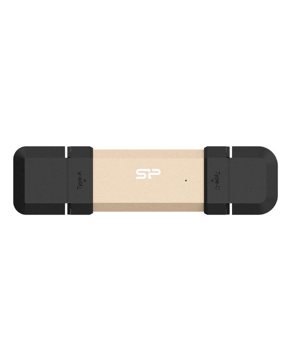 Silicon Power DS72 lecteur USB flash 500 Go USB Type-A / USB Type-C 3.2 Gen 2 (3.1 Gen 2) Or