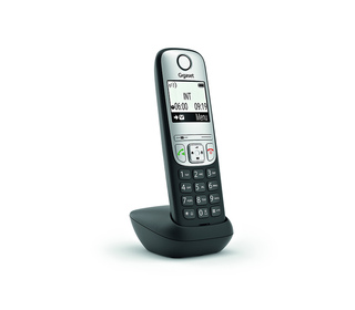 Gigaset A690HX Téléphone analog/dect Identification de l'appelant Noir, Argent
