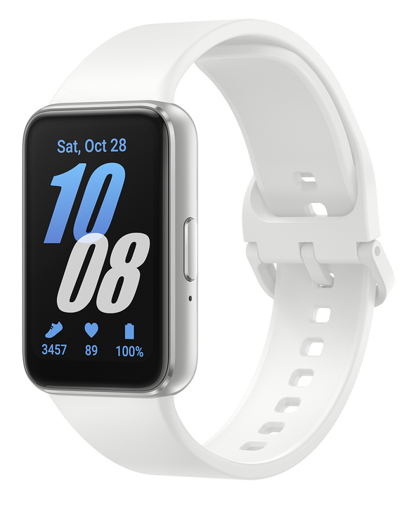 Samsung Galaxy Fit3 4,06 cm (1.6") AMOLED 40 mm Numérique 256 x 402 pixels Écran tactile Argent