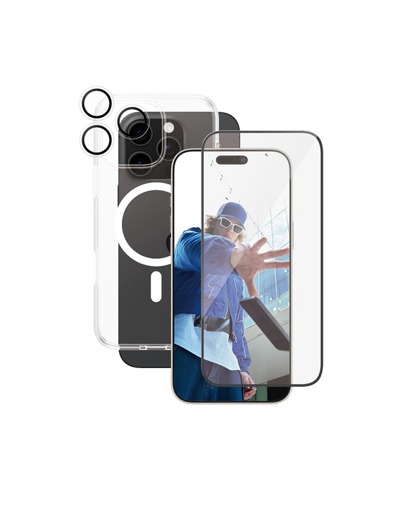 PanzerGlass CARE by  Flagship 3-in-1 Bundle iPhone 16 Pro Max Protection d'écran transparent Apple 1 pièce(s)