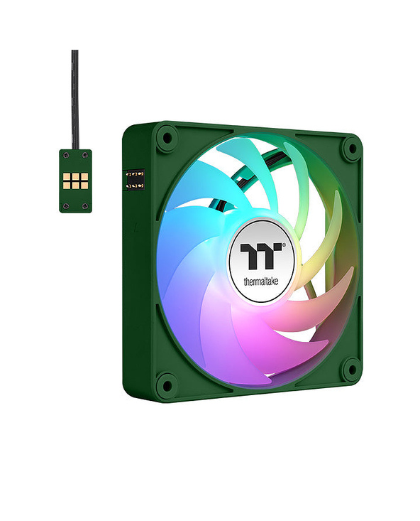 Thermaltake CT120 EX ARGB Boitier PC Refroidisseur d'air 12 cm Vert