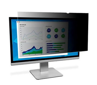 3M PF195W9B filtre anti-reflets pour écran et filtre de confidentialité 49,5 cm (19.5") Moniteur Filtre de confidentialité sans 