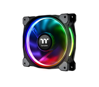 Thermaltake CL-F076-PL12SW-A système de refroidissement d’ordinateur Boitier PC Ventilateur 12 cm Noir