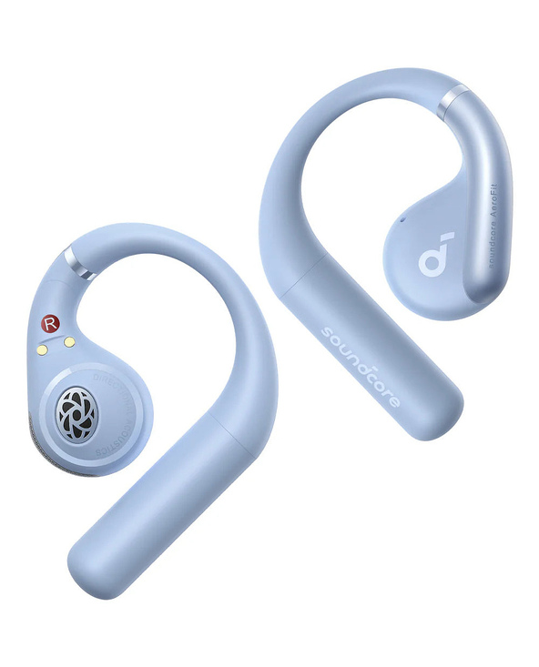 Soundcore AeroFit Casque Sans fil Crochets auriculaires Appels/Musique/Sport/Au quotidien Bluetooth Bleu clair