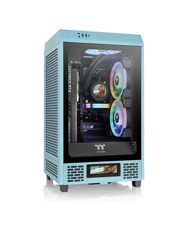 Thermaltake Tower 200 Mini Tower Turquoise