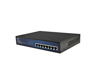ALLNET ALL8808POE commutateur réseau Non-géré L2 Gigabit Ethernet (10/100/1000) Connexion Ethernet, supportant l'alimentation vi