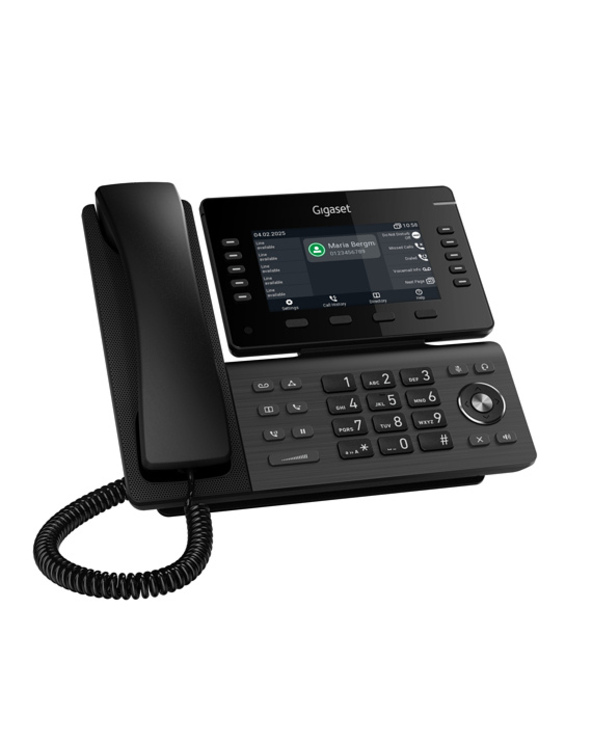 Gigaset P855BW IP PRO Téléphone DECT Noir