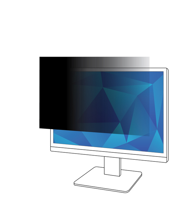 3M Filtre de confidentialité pour moniteur 28 po (711 mm), 16:9, PF280W9B