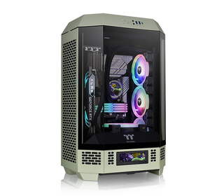 Thermaltake 300 Matcha Green Micro Tower Vert