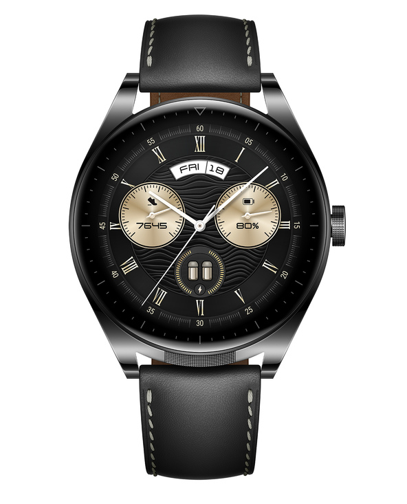 Huawei 55029576 smartwatche et montre de sport 3,63 cm (1.43") AMOLED Numérique 466 x 466 pixels Écran tactile GPS (satellite)