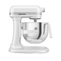 KitchenAid 5KSM70JPXEWH mixeur Robot mixer 375 W Gris, Acier inoxydable, Blanc