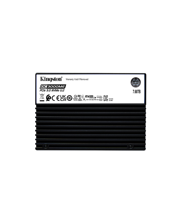 Kingston Technology 7,68TB DC3000ME U.2 PCIe 5.0 NVMe TCG Opal Enterprise SSD