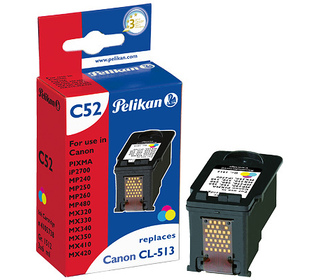 Pelikan C52 cartouche d'encre 1 pièce(s) Cyan, Magenta, Jaune