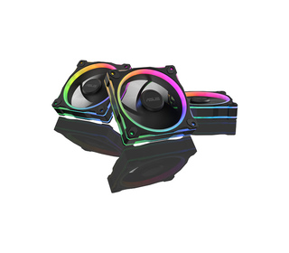 ASUS Prime MR120 Fan ARGB Black 3in1 Boitier PC Ventilateur 12 cm Noir