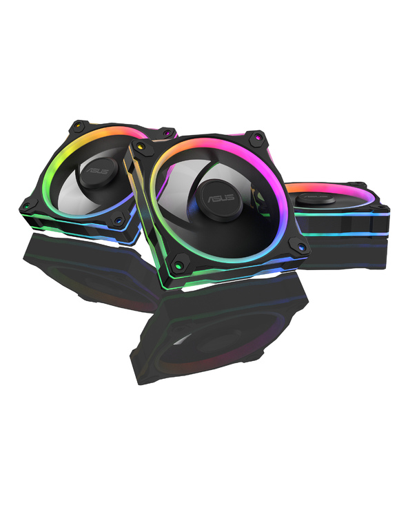 ASUS Prime MR120 Fan ARGB Black 3in1 Boitier PC Ventilateur 12 cm Noir