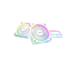 ASUS Prime MR120 Fan ARGB White 3in1 Boitier PC Ventilateur 12 cm Blanc